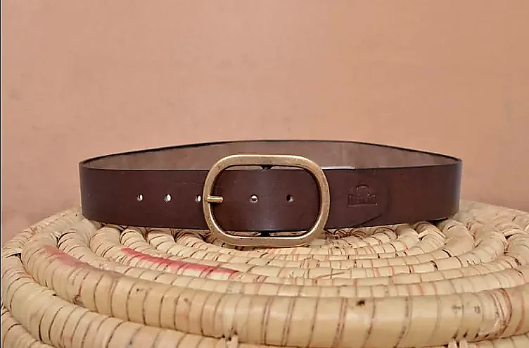 Antic-brass buckle Belt