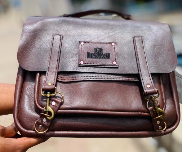 Leather Laptop Bag - Image 2
