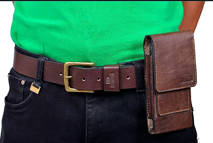 Buckled Phone Pouch and belt (set)