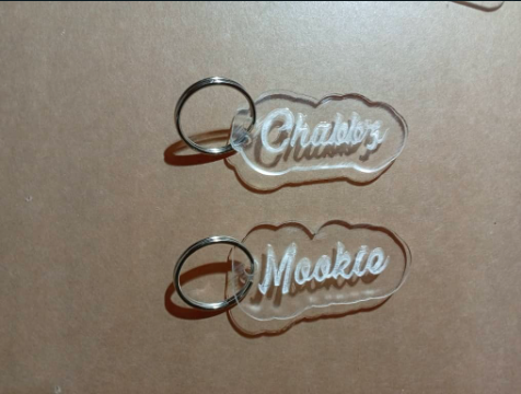 Perspex keyholders - Image 3