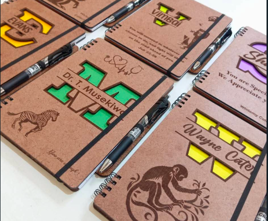 Personalised Wooden Notebook - Image 2