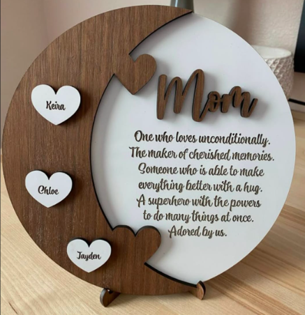 Wooden gift Plaques